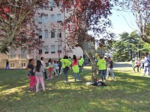 I bambini a Villa Serena