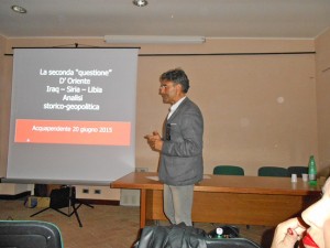 Acquapendente . La conferenza “La seconda questione d’Oriente. Iraq – Siria – Libia analisi storico-geopolitica” - Marco Fabbri