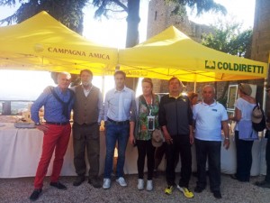 Coldiretti alla Francigena marathon