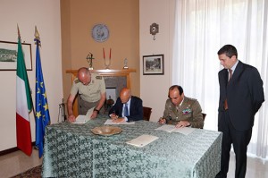 Convenzione tra scuola sottufficiali e università della Tuscia - Antonio Zambuco e Alessandro Ruggieri
