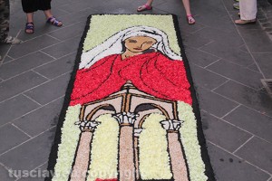 Bolsena - Corpus Domini - L'infiorata