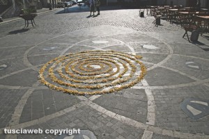 Tarquinia - L'infiorata del Corpus Domini