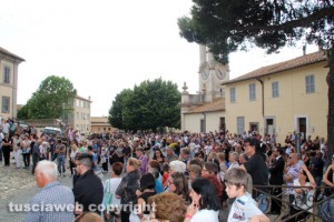 Monte Romano - Il funerale di Valentino Galantuomo