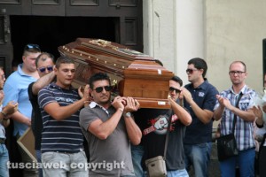 Monte Romano - Il funerale di Valentino Galantuomo
