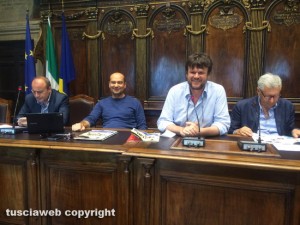 Viterbo - Presentazione Caffeina 2015 - Necciari, Nisni, Rossi, Michelini