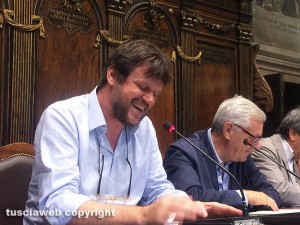 Viterbo - Presentazione Caffeina 2015 - Filippo Rossi e Leonardo Michelini