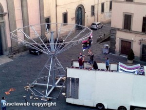 Viterbo - Caffeina 2015 - Calcinculo a piazza Fontana Grande