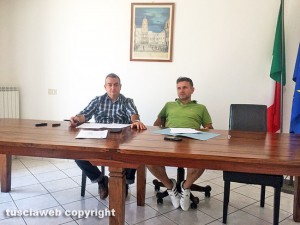 Vittorio Galati (Gruppo misto) e Gianmaria Santucci (Fondazione)