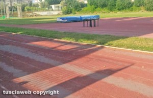 Viterbo - Le condizioni in cui versa il campo scuola