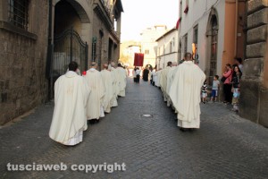 Viterbo - La processione del Copus Domini