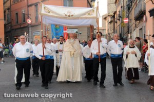 Viterbo - La processione del Copus Domini