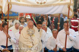 Viterbo - La processione del Corpus Domini