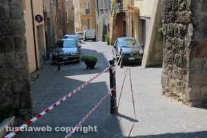 Viterbo - Porta San Marco transennata