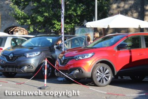 Viterbo - La presentazione davanti a pratogiardino "Lucio Battisti" della nuova Renault Kadjar