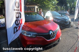 Viterbo - La presentazione davanti a pratogiardino "Lucio Battisti" della nuova Renault Kadjar