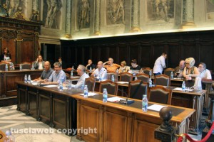 La seduta del consiglio comunale