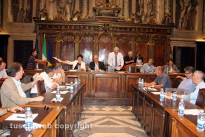 La seduta del consiglio comunale