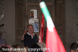 Viterbo - Fiaccolata contro la riforma delle scuola - Giuseppe Di Russo (Cgil)