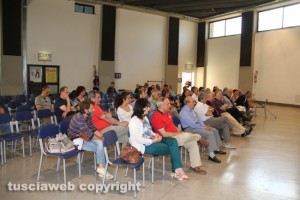 Viterbo - L'incontro del sindaco  Leonardo Michelini alla Mazzetta con i cittadini