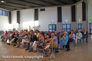Viterbo - L'incontro del sindaco  Leonardo Michelini alla Mazzetta con i cittadini