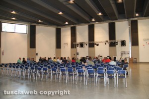 Viterbo - L'incontro del sindaco  Leonardo Michelini alla Mazzetta con i cittadini