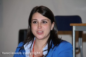 Viterbo - La vicesindaca Luisa Ciambella