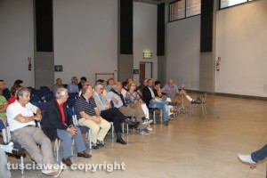 Viterbo - L'incontro del sindaco  Leonardo Michelini alla Mazzetta con i cittadini