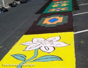 Montalto di Castro - Infiorata per il Corpus Domini