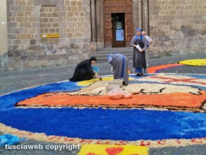 Tuscania - Infiorata del Corpus Domini