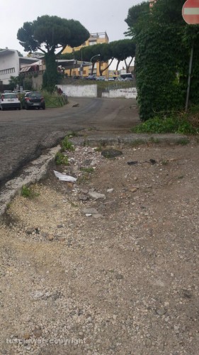 Viterbo - Il parcheggio delle Fortezze