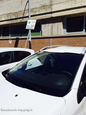 Viterbo - Ospedale Belcolle - I parcheggi per disabili