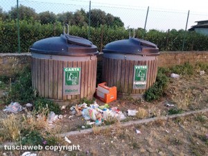 I rifiuti a Tuscania