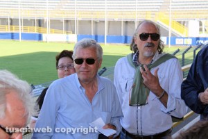 SportSport - Il sindaco Leonardo Michelini e il consigliere Sergio allo stadio Rocchi
