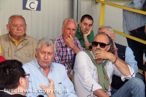 Sport - Il sindaco Leonardo Michelini e il consigliere Sergio Insogna incontrano i tifosi della Viterbese