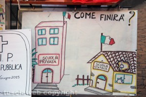 Viterbo - Gli insegnanti contro la "Buona scuola"