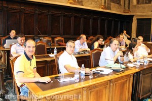 Viterbo - Consiglio comunale - Micci, Galati, Taborri