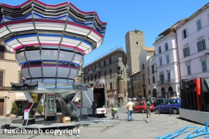 Viterbo - Caffeina 2015 - Calcinculo a piazza Fontana Grande