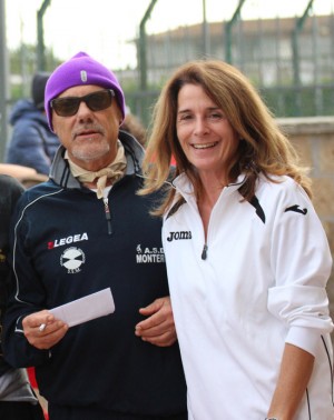 Sport - Asd Real Monterosi - Luciano Capponi e Betty Bavagnoli