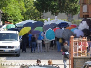 Viterbo - I funerali del piccolo Edoardo