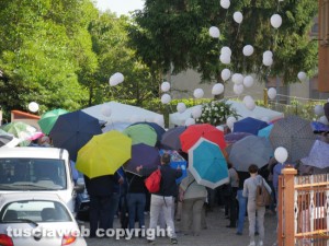 Viterbo - I funerali del piccolo Edoardo