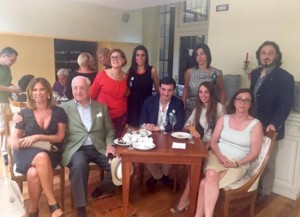 La Delegazione Fai di Viterbo con il presidente nazionale Andrea Carandini 