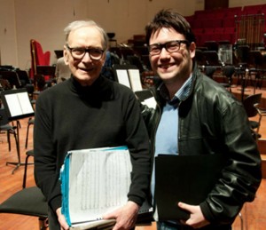 Ennio Morricone e Giordano Ferri