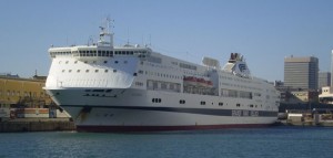 La nave Splendid della compagnia Grandi navi veloci