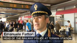 Baby prostituti alla stazione Termini - Una immagine del video della Cnn