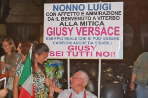 Giusy Versace a Senza Caffeina 