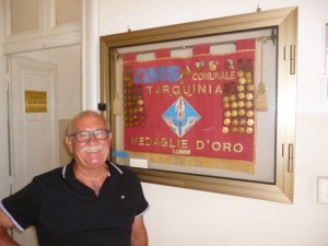 Francesco Amerighi, presidente dell'Avis Tarquinia