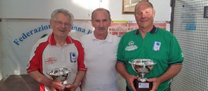 Bocce - I primi due classificati