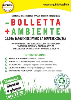 "Meno bolletta, più ambiente" 