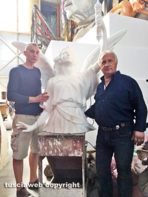 Macchina di santa Rosa -  Gloria - Raffaele Ascenzi e Vincenzo Fiorillo