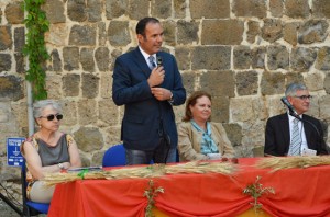 Il sindaco Sergio Caci